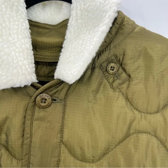 NWT Banks Journal Georgia Jacket Sherpa Collar Mid-Weight Quilted Weave XL M - Picture 11 of 16